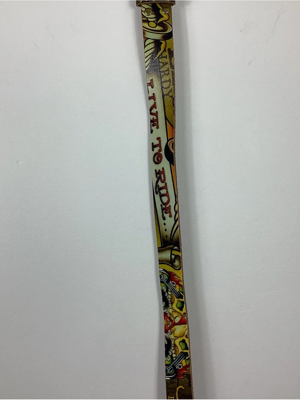 Ed Hardy Live To Ride Belt Size XS